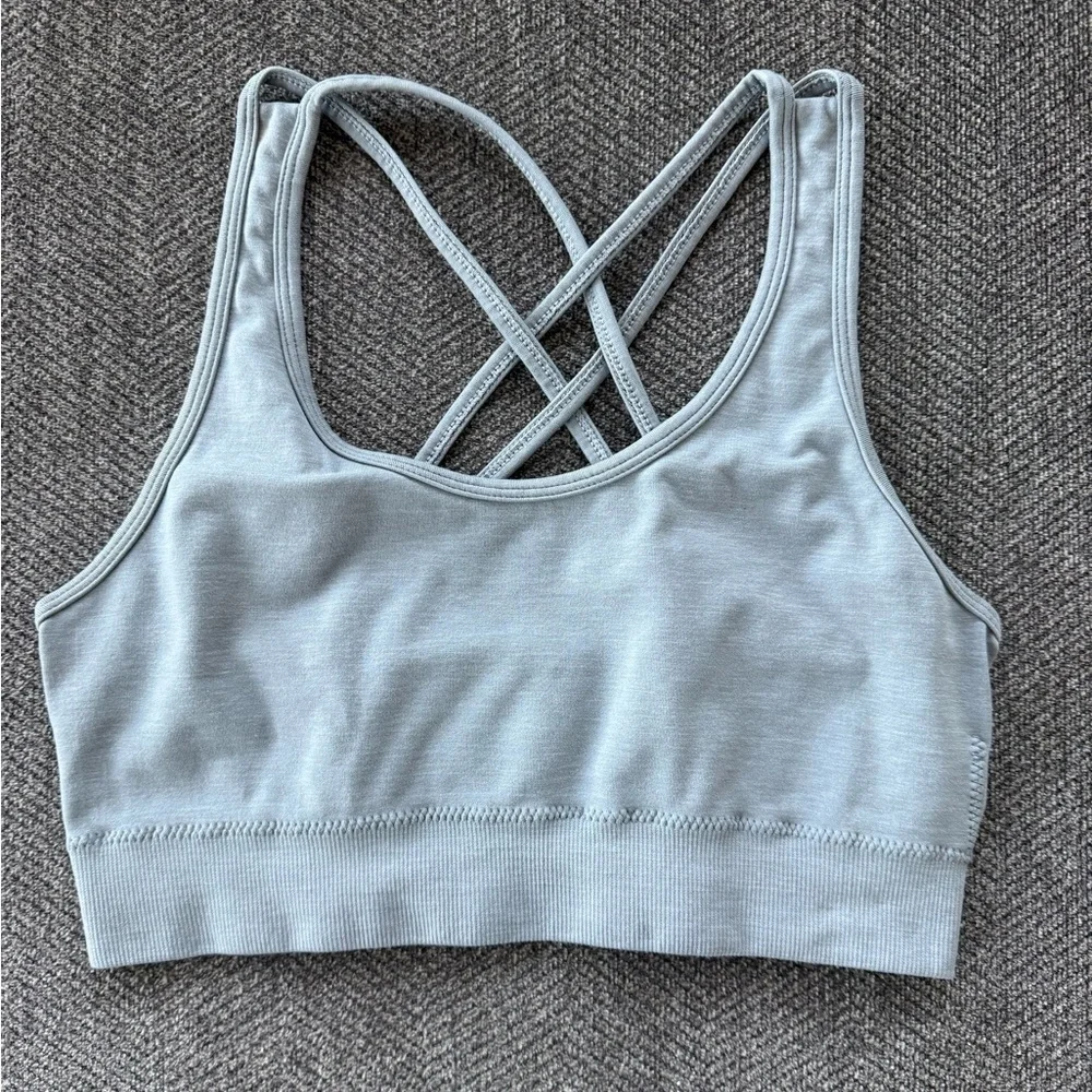 Alphalete Gray Sports Bra